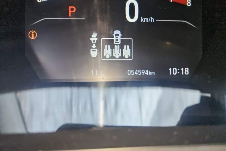 Used Honda Breeze 2020 240TURBO CVT 2WD Elite Edition Odometer Close Up