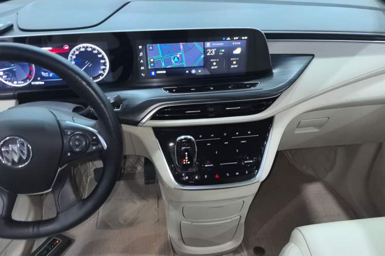 Used Buick GL8 2023 ES Lu Zun Deluxe Model Audio And AC Panel