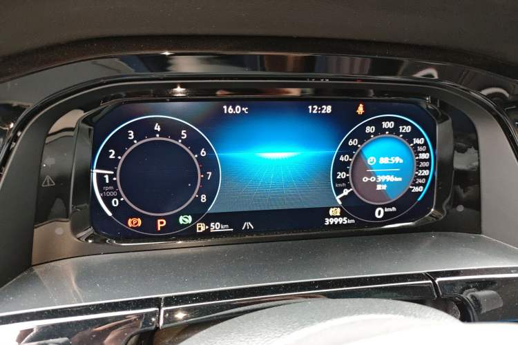 Used Volkswagen Teramont X 2023 380TSI Four-Wheel Drive Luxury Edition Instrument Cluster