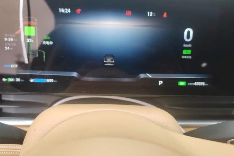 Used VOYAH Dream  Odometer Close Up