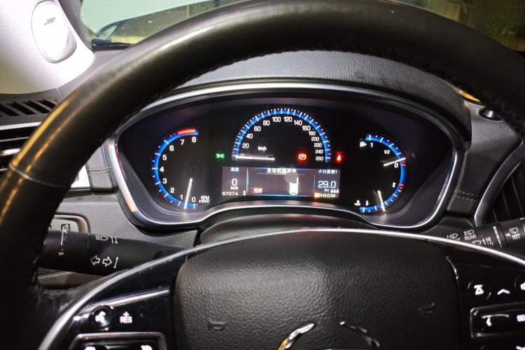 Used Cadillac SRX 2014 3.0L Elite Model Instrument Cluster