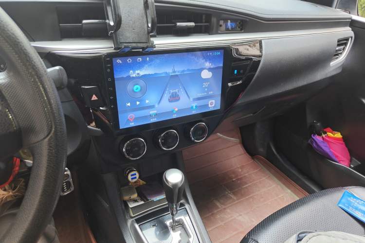 Used Toyota Levin 2014 1.6G CVT Elite Edition Audio And AC Panel