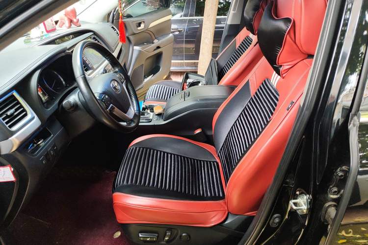 Used Toyota Highlander 2018 2.0T Four-Wheel Drive Luxury Version 7 Seats China VI Standard Left Front Seat