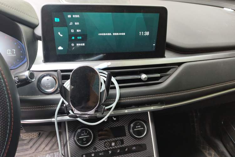 Used Chery Tiggo 8 2020 Facelifted Version 290TGDI Automatic Elite Edition Audio And AC Panel