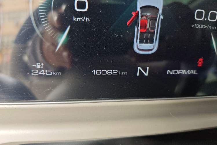 Used ORA Good Cat GT 2022 Mulan Edition 401 km Standard Range Odometer Close Up