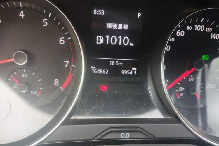 Used Volkswagen Magotan 2019 330TSI DSG Leading Model China VI Standard Odometer Close Up