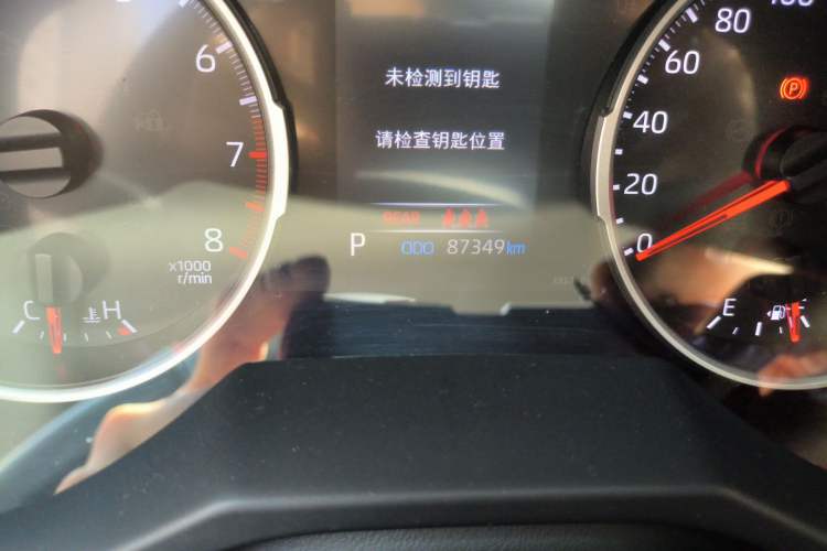 Used Toyota Wildlander 2020 2.0L CVT 4x4 Luxury Edition Odometer Close Up