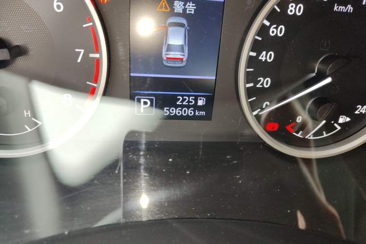 Used Nissan Sylphy 2022 1.6L XL CVT Enjoyment Edition Odometer Close Up