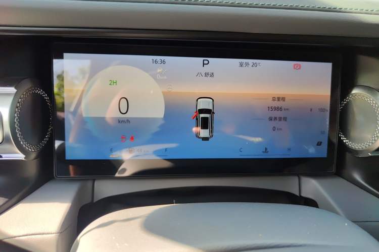 Used BAIC Off-Road BJ40 2024 2.0T All-New Urban Hunter Edition Chivalrous Style Instrument Cluster