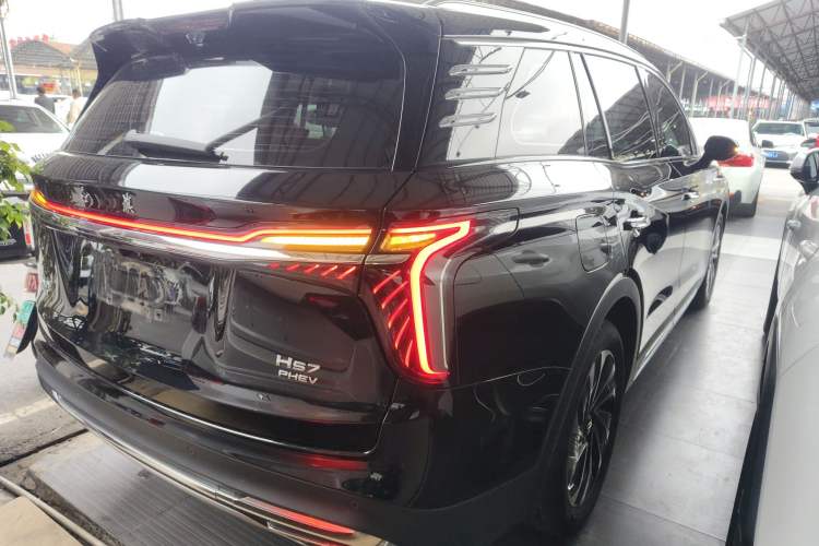 Used Hongqi HS7 PHEV 2024 2.0T PHEV Four-Wheel Drive Flagship Edition 7 Seats
