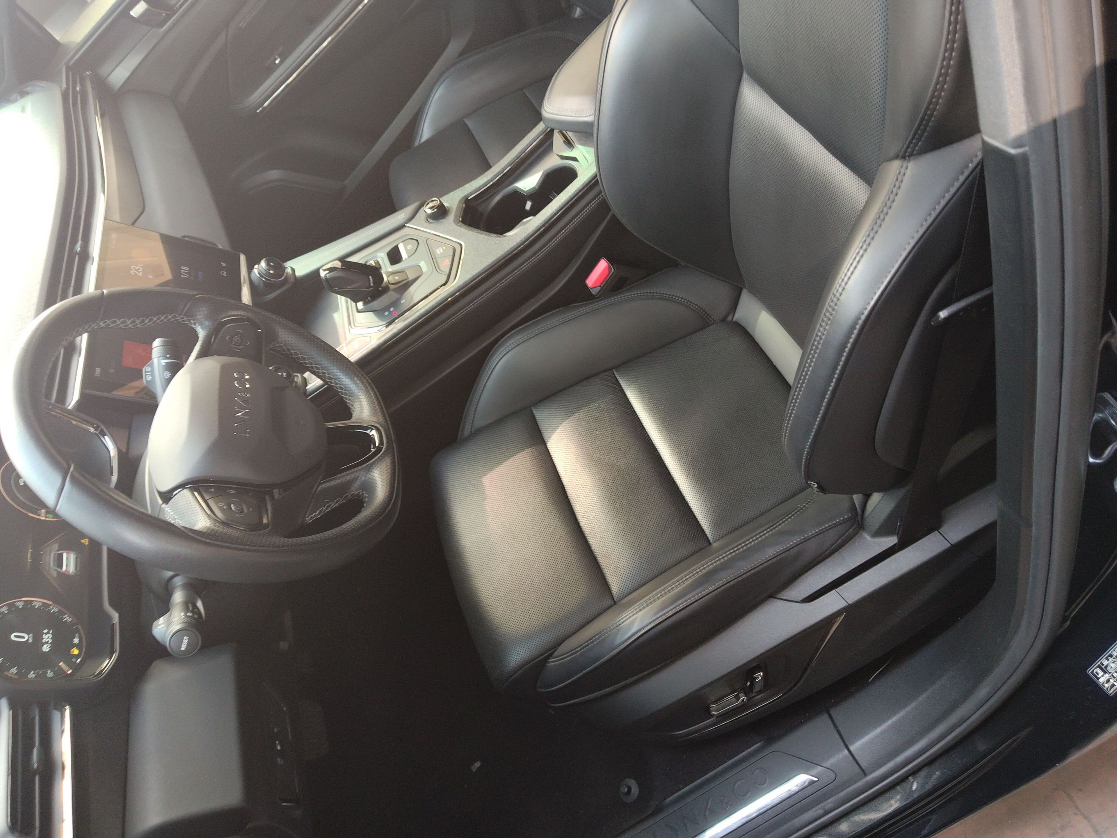 Avant de la voiture