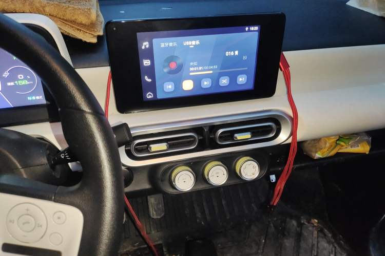 Used Wuling Hongguang MINIEV 2024 3rd Generation 170 km Audio And AC Panel