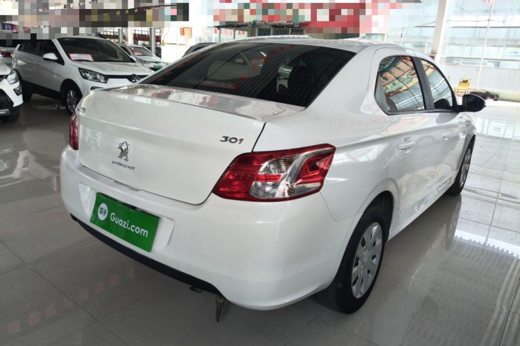 Used Peugeot 301 2016 1.6L Manual Comfort Edition Rear Right 45 Deg