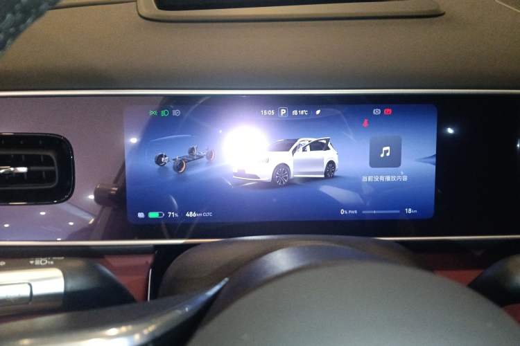 Used Hima AITO M7 2026 Model Pure Electric Max Long Range 6-Seater Version Instrument Cluster