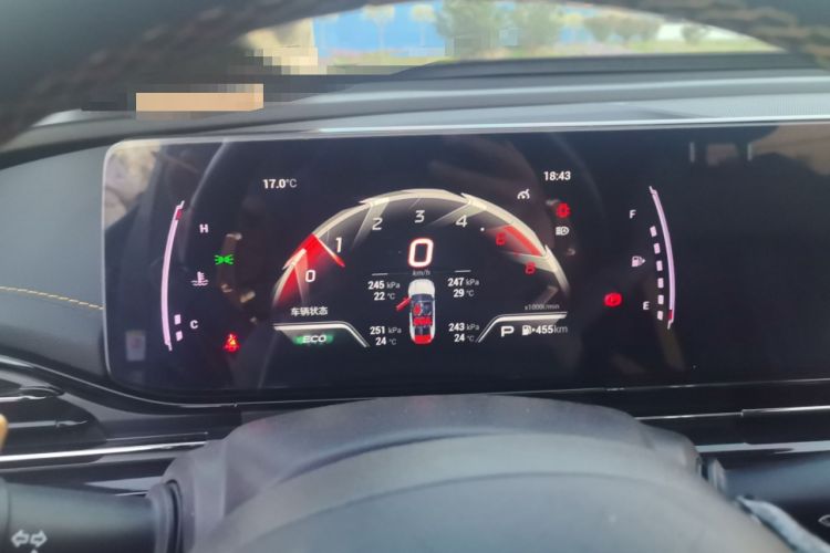 Used GAC Trumpchi EMPOW 2021 270T DCT J15 Version Instrument Cluster