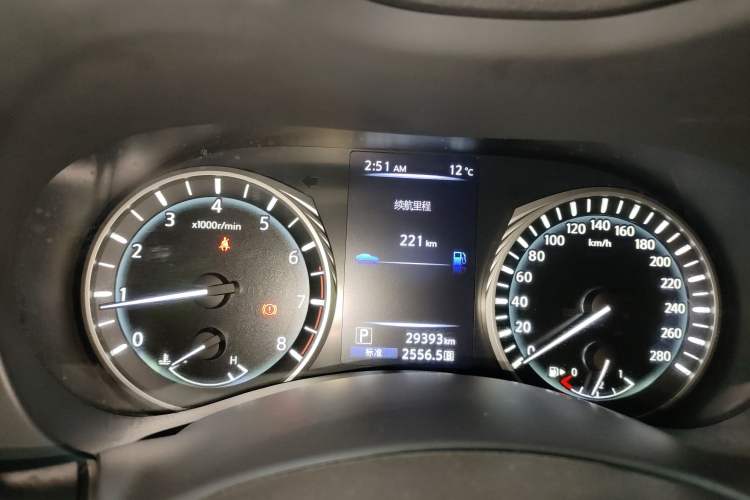 Used Infiniti Q50L 2022 2.0T Comfort Edition Instrument Cluster