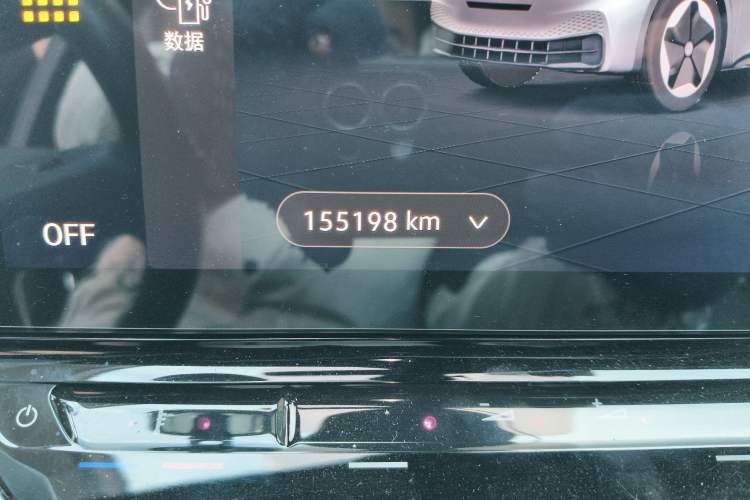 Used Volkswagen ID.3 2023 Upgraded Model Pure Intelligent Enjoyment Version Odometer Close Up