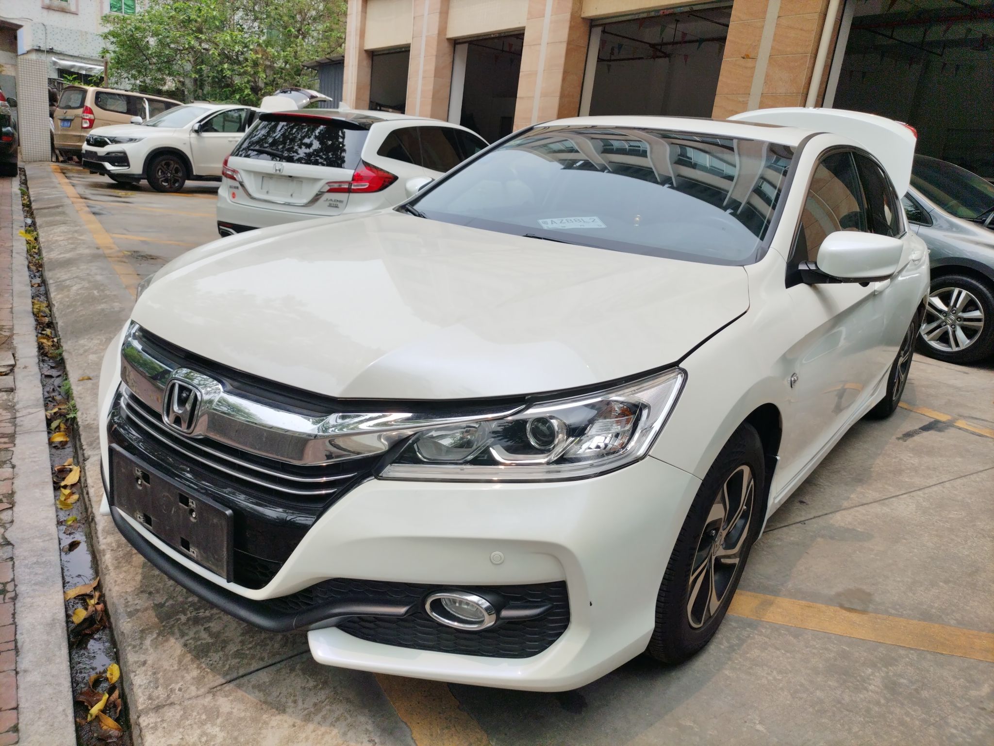 تحت مقدمة السيارة