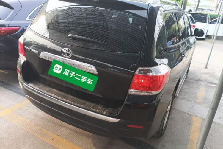 Used Toyota Highlander 2012 2.7L 2WD 5-Seater Elite Edition Rear Right 45 Deg