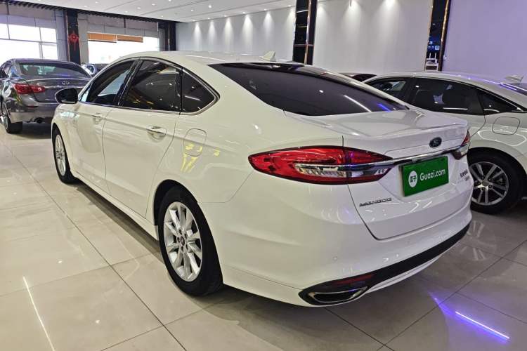 Used Ford Mondeo 2017 EcoBoost 180 Stylish Model Rear Left 45 Deg