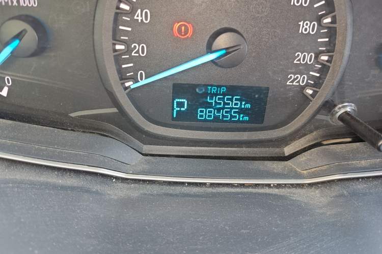 Used Ford Escort 2017 1.5L Automatic Comfort Model Odometer Close Up