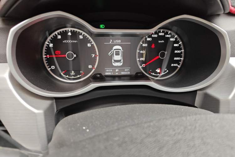 Used Geely Auto Emgrand X7 Sport 2016 1.8TD Automatic ZhiShang Model Instrument Cluster