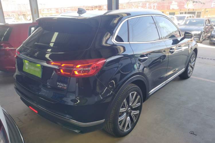 Used Hongqi HS5 2022 Facelifted Version 2.0T Smart Connect Flagship All-Wheel-Drive Edition Rear Right 45 Deg