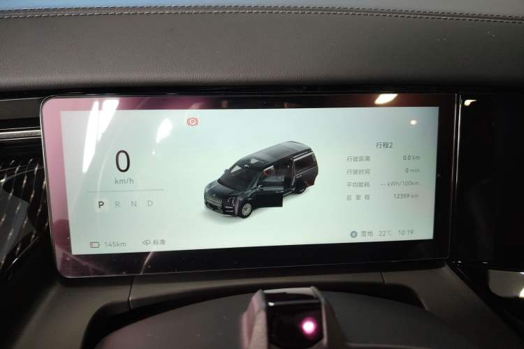 Used Zeekr 009 2024 Six-Seat Executive Version 4WD 108 kWh Instrument Cluster