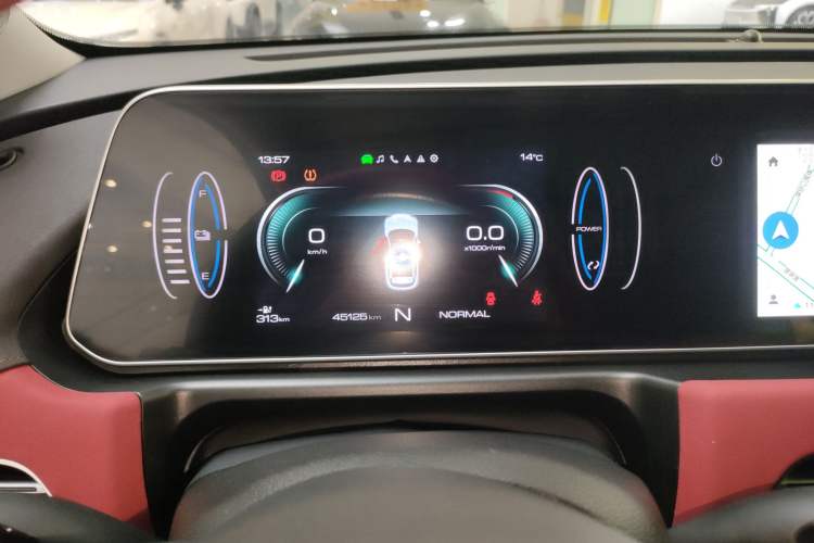 Used ORA Good Cat GT 2022 Mulan Edition 480km Long-Range续航 Instrument Cluster