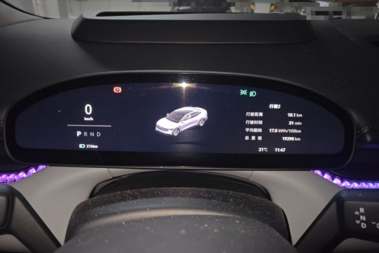 Used Zeekr 007 2024 Rear-Drive Intelligent Driving Version 75 kWh Instrument Cluster