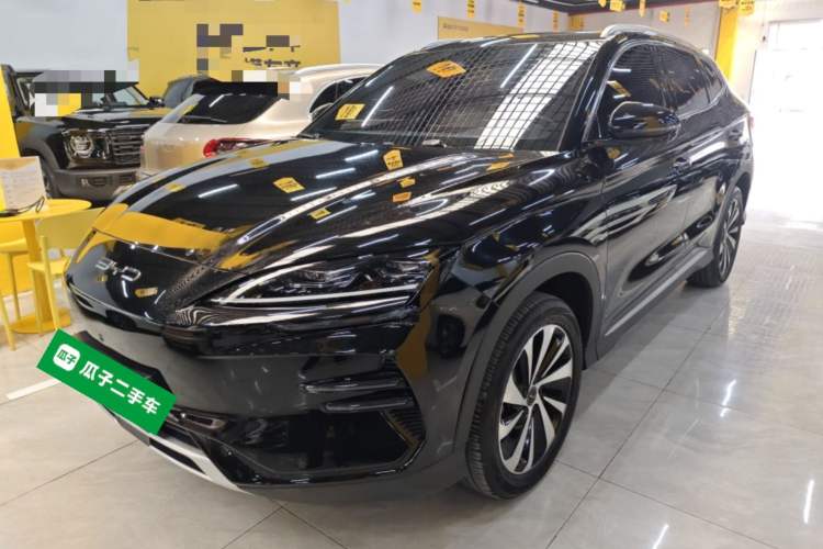 Used BYD Song PLUS New Energy 2023 Champion Edition EV 520KM Flagship Model