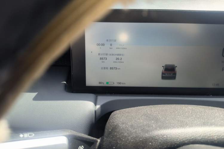 Used AION Y 2025 Plus 510 Zhihao Edition Odometer Close Up