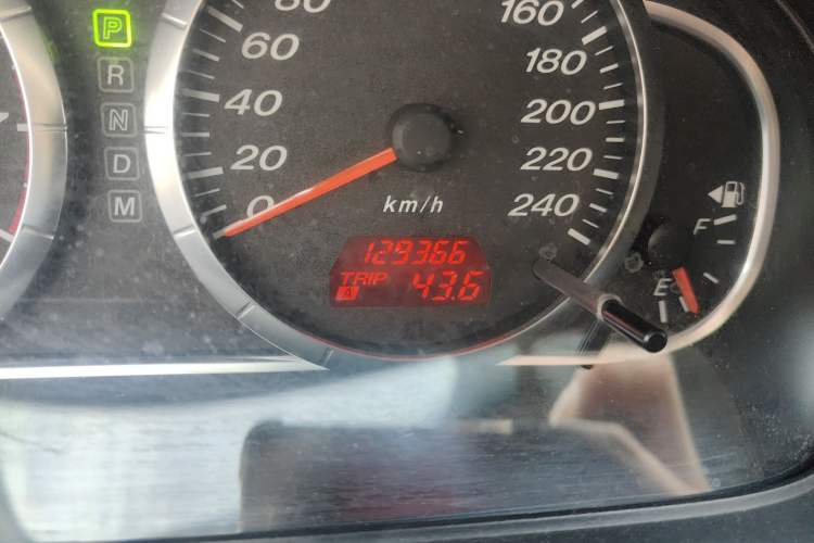 Used Mazda 6 2013 2.0L Automatic Fashion Edition Odometer Close Up