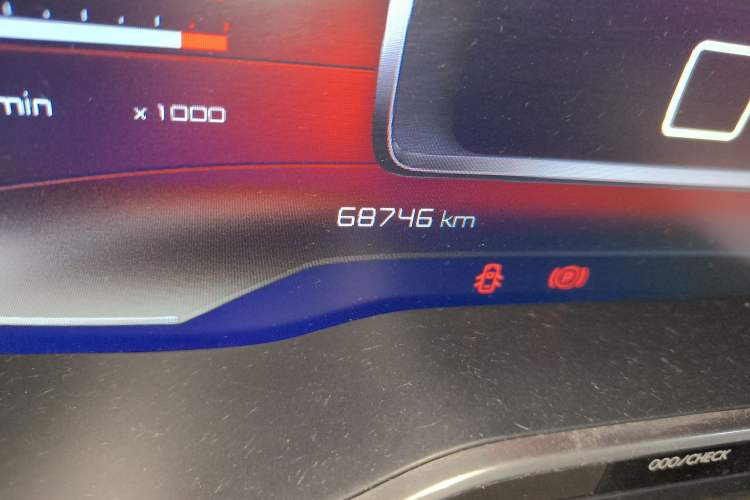 Used Citroen C5 AIRCROSS 2020 400THP Premium Edition Odometer Close Up