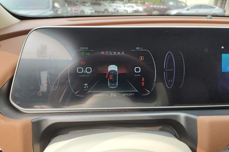 Used ORA Good Cat 2022 400km Standard Range Luxury Version Lithium Iron Phosphate Instrument Cluster