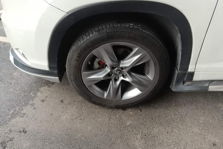 Used Toyota Highlander 2017 2.0T Four-Wheel Drive Luxury Edition 7 Seats Exterior 4