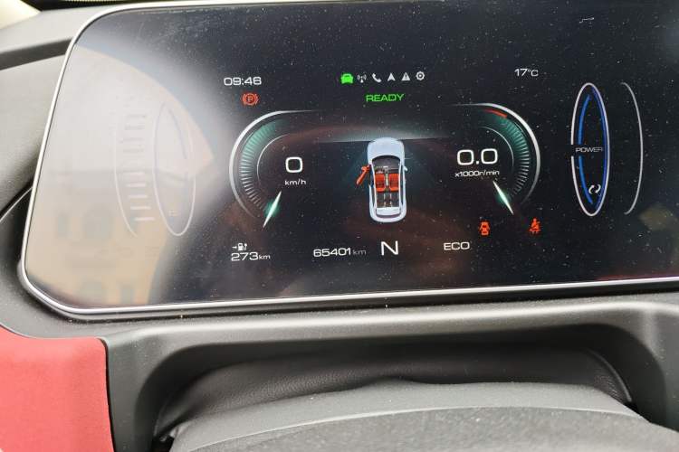 Used ORA Good Cat GT 2022 Mulan Edition 480km Long-Range续航 Instrument Cluster