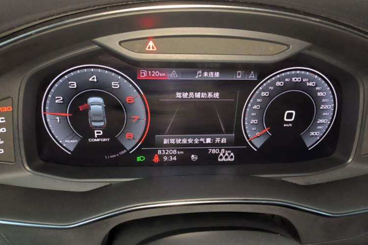 Used Audi A6L 2019 40 TFSI Luxury Dynamic Model Instrument Cluster