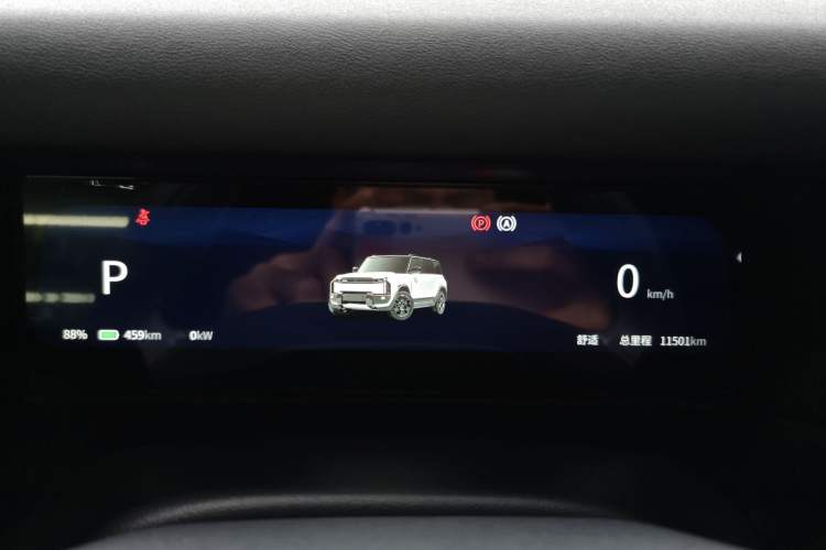 Used iCAR 03T 2024 520km Two-Wheel Drive Long-Range Version Instrument Cluster