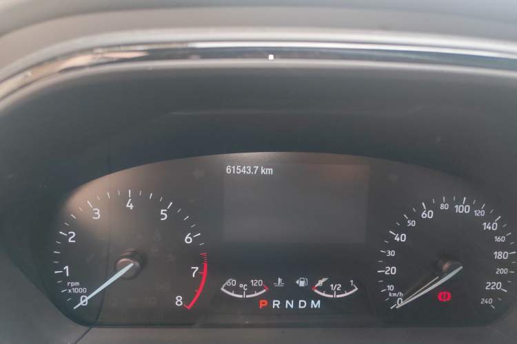 Used Ford Focus 2020 Hatchback EcoBoost 180 Automatic ST Line Odometer Close Up