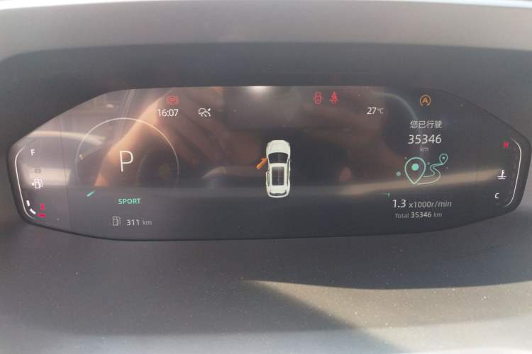 Used CHANGAN CS55PLUS 2022 2nd Generation 1.5T DCT Prestige Version Instrument Cluster