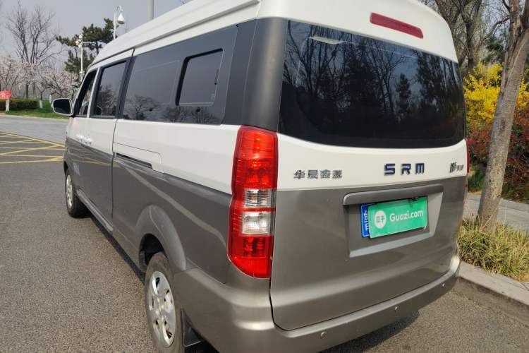 Used Jinbei New Hiace X30L CNG 2023 100L CNG Wealth Edition Bus 6/7 Seats No Air Conditioning SWCC15M Rear Left 45 Deg