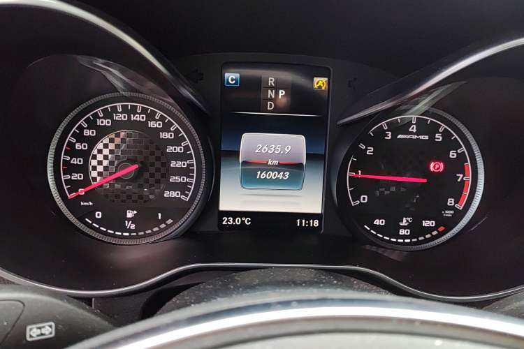 Used Mercedes-Benz GLC Coupe AMG 2017 AMG GLC 43 4MATIC Coupe SUV Instrument Cluster