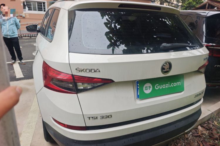 Used Skoda Kodiaq 2017 TSI330 7-Seater Two-Wheel-Drive Luxury Edition Rear Left 45 Deg