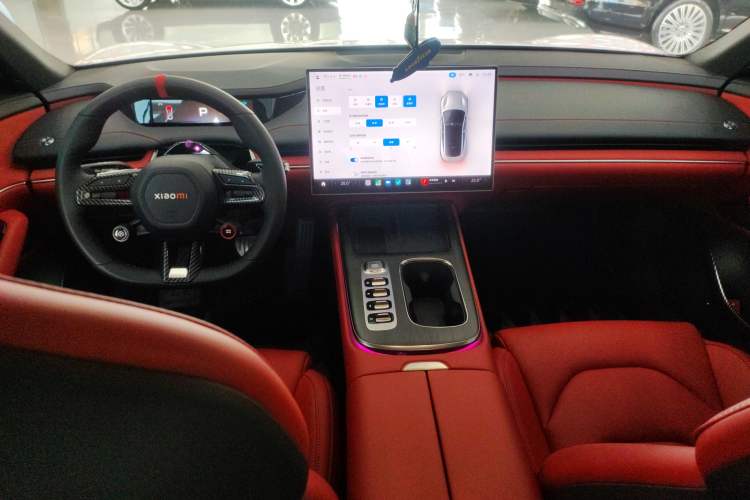 Used Xiaomi Auto SU7 2024 Rear-Drive Ultra-Long Range Advanced Pro-Level Intelligent Driving Version Center Console