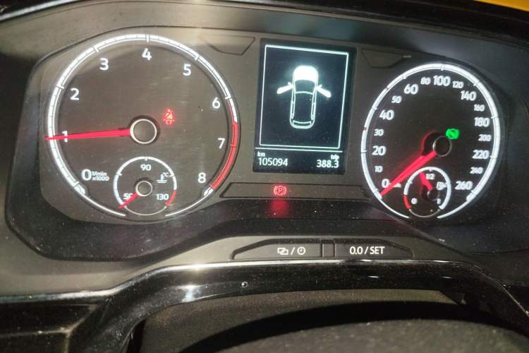 Used Volkswagen Polo 2019 Plus 1.5L Automatic Beats Trendy Cool Edition Odometer Close Up