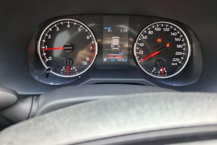 Used Toyota Wildlander 2023 2.0L CVT Two-Wheel Drive Leading Edition Odometer Close Up