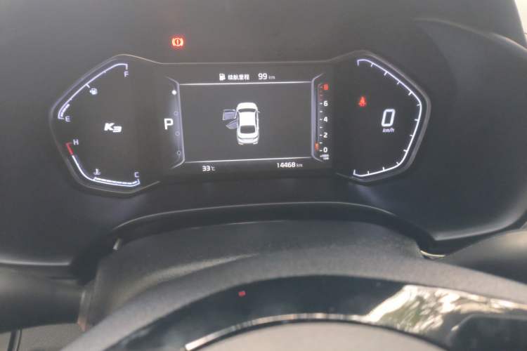 Used Kia K3 2021 Revised 1.5L CVT Fashion Edition Odometer Close Up