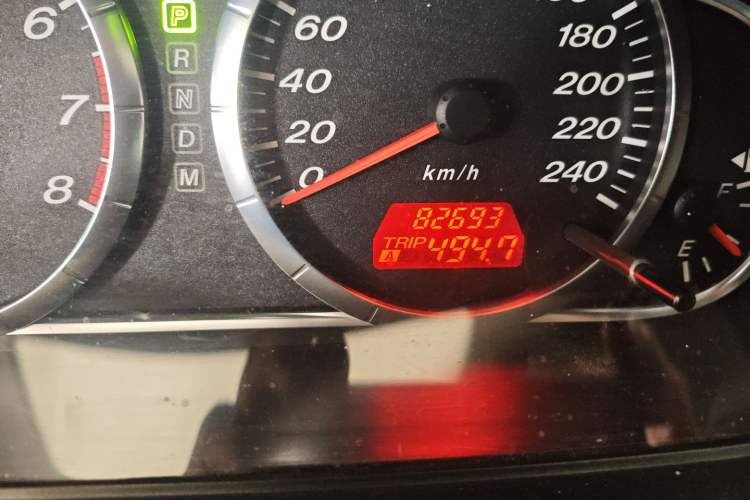 Used Mazda 6 2013 2.0L Automatic Fashion Edition Odometer Close Up