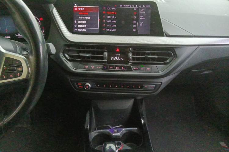 Used BMW 2 Series 2021 225i Four-Door Coupe M Sport Night Edition Audio And AC Panel